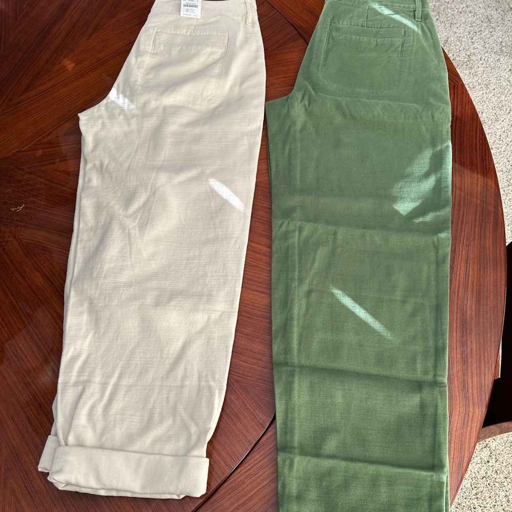 J crew pants bundle NWT